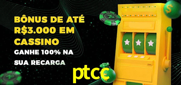 ptcc melhor bônus de depósito